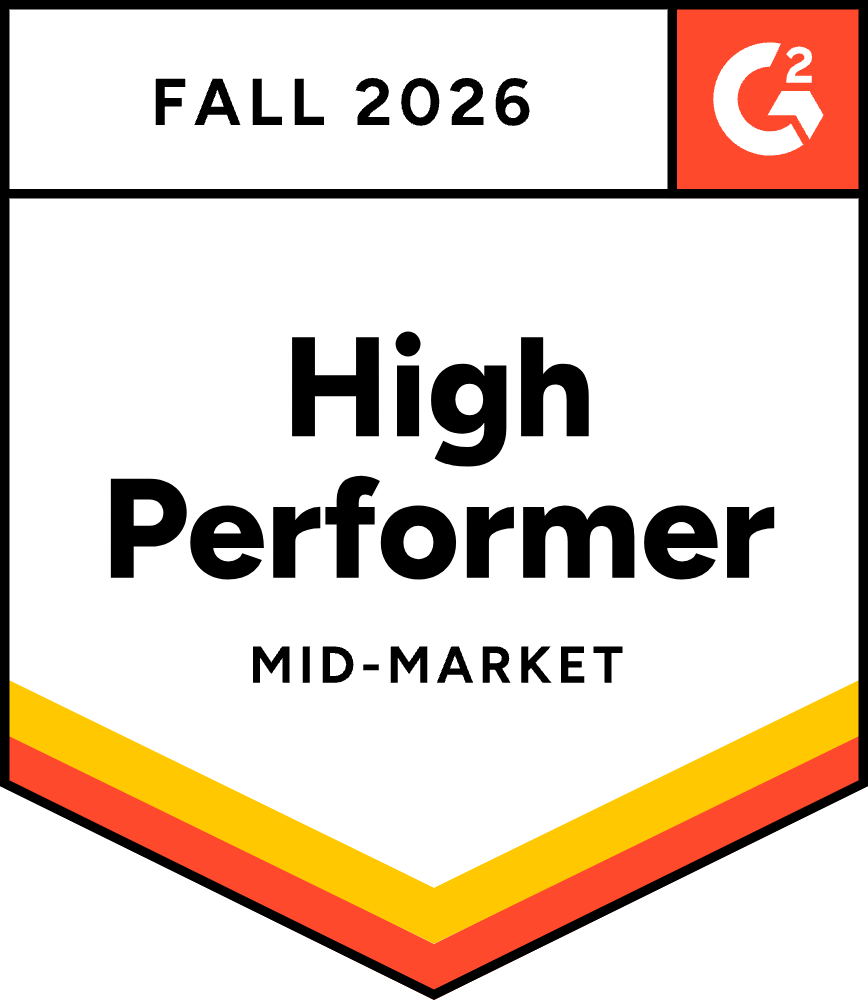 G2 High Performer badge